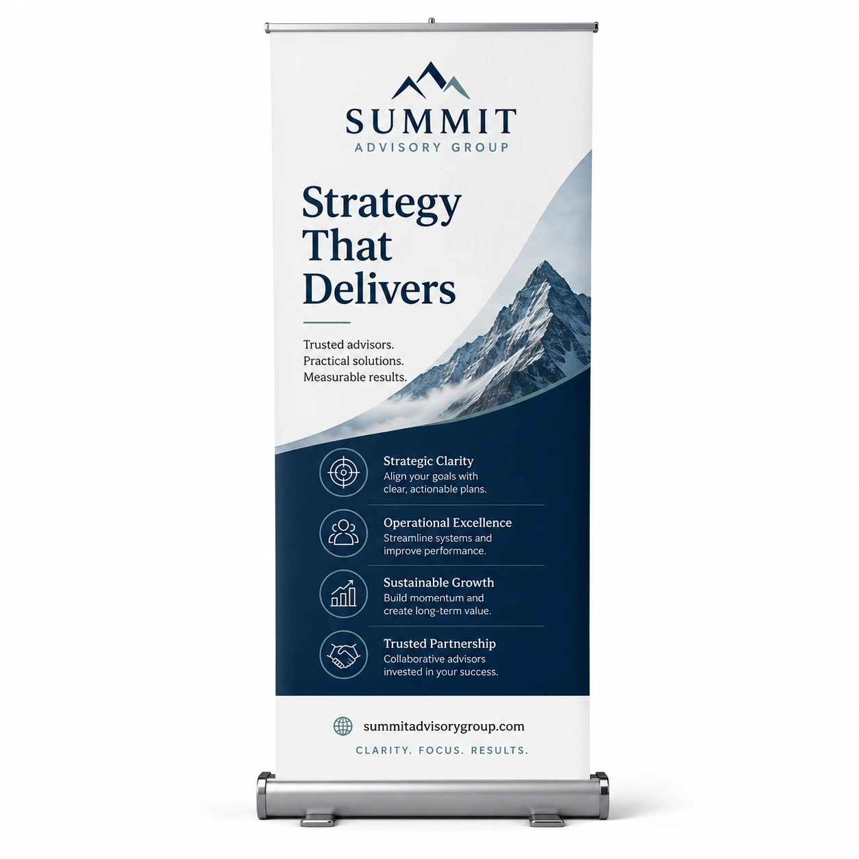 1000mm Roll Up Banner