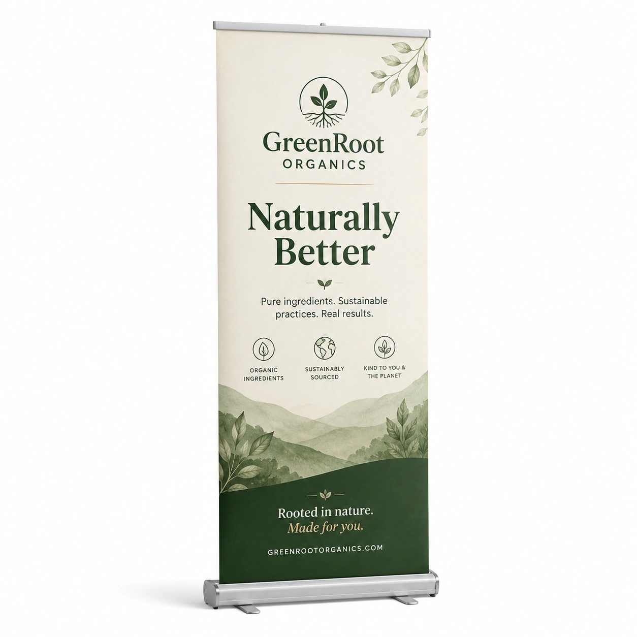 600mm Roll Up Banner