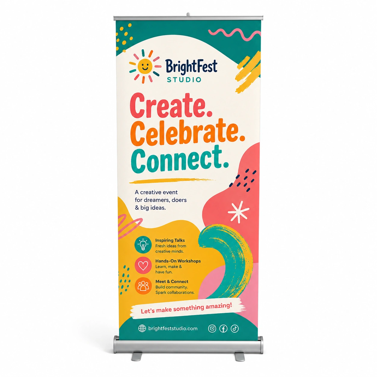 800mm Roll Up Banner