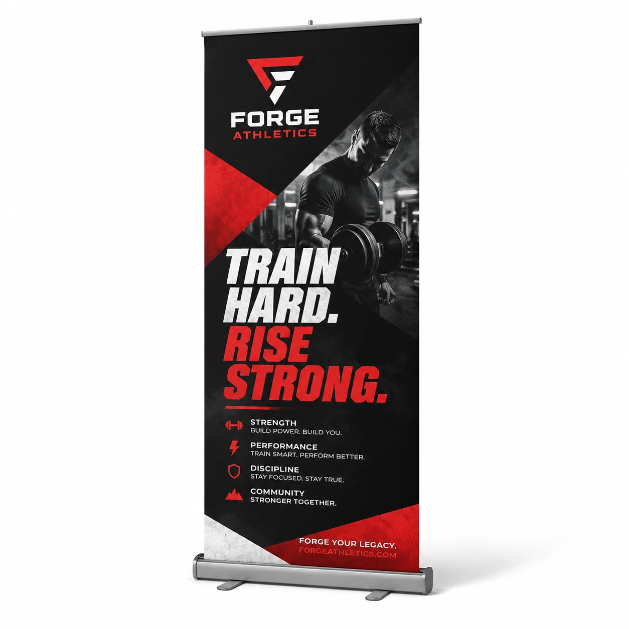 850mm Roll Up Banner