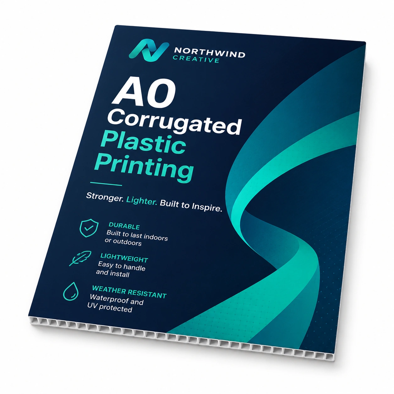 A0 Corrugated Plastic Printing