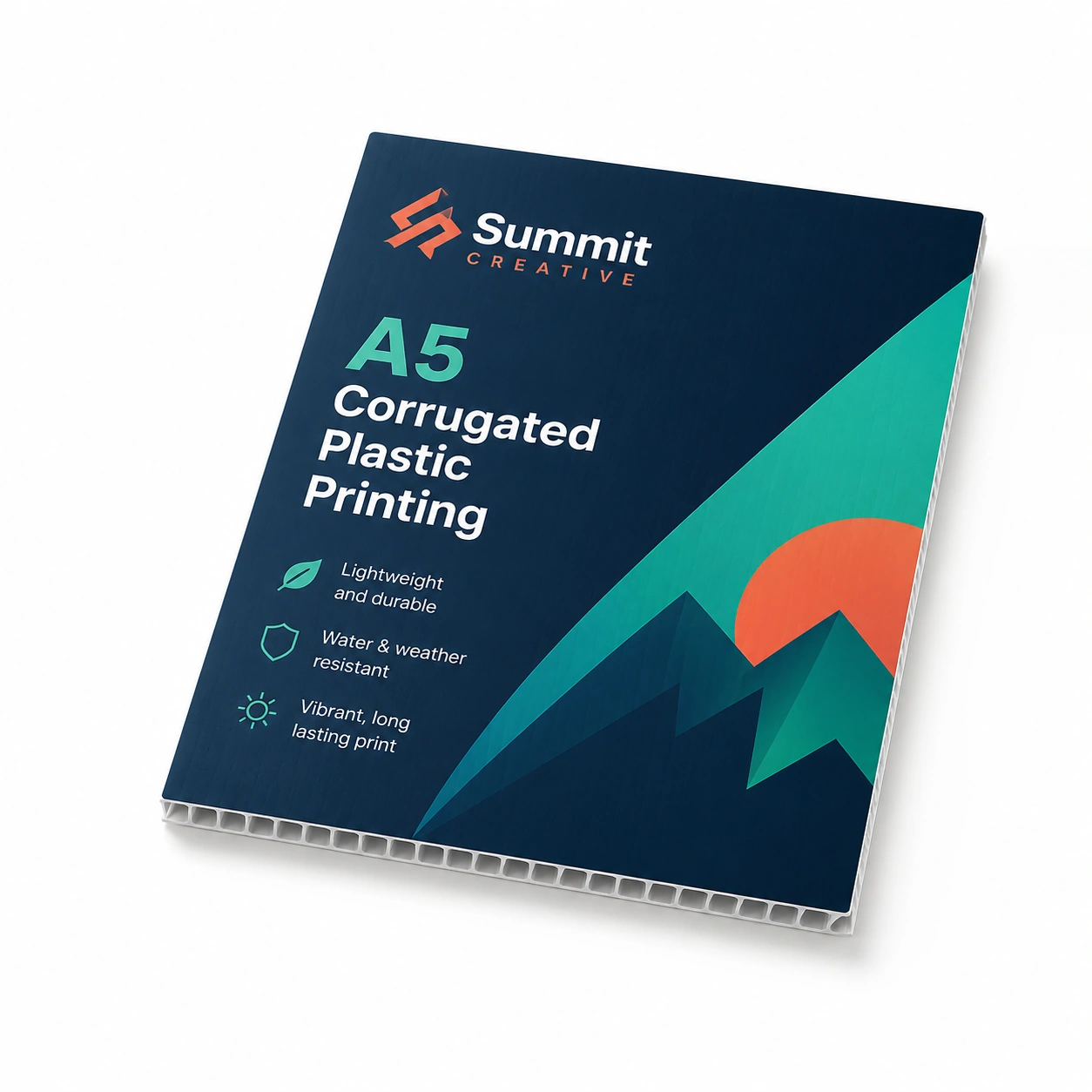 A5 Corrugated Plastic Printing