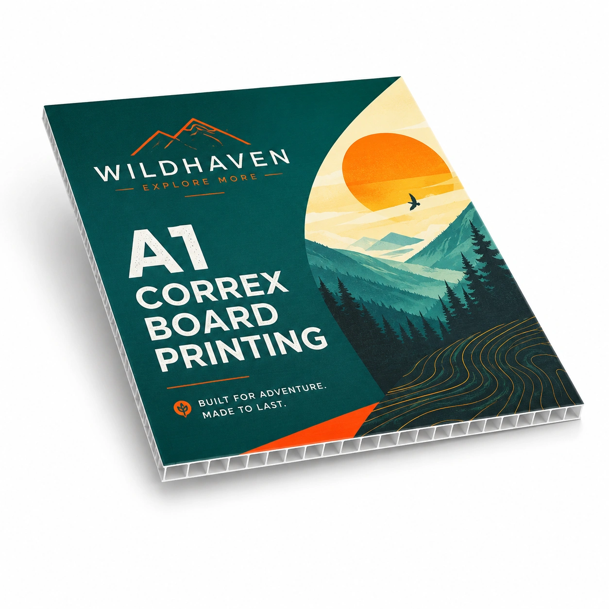 A1 Correx Board Printing
