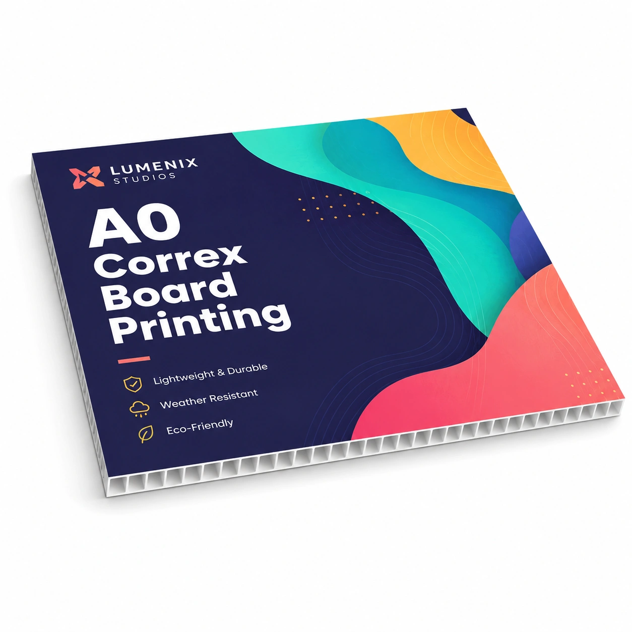 A0 Correx Board Printing