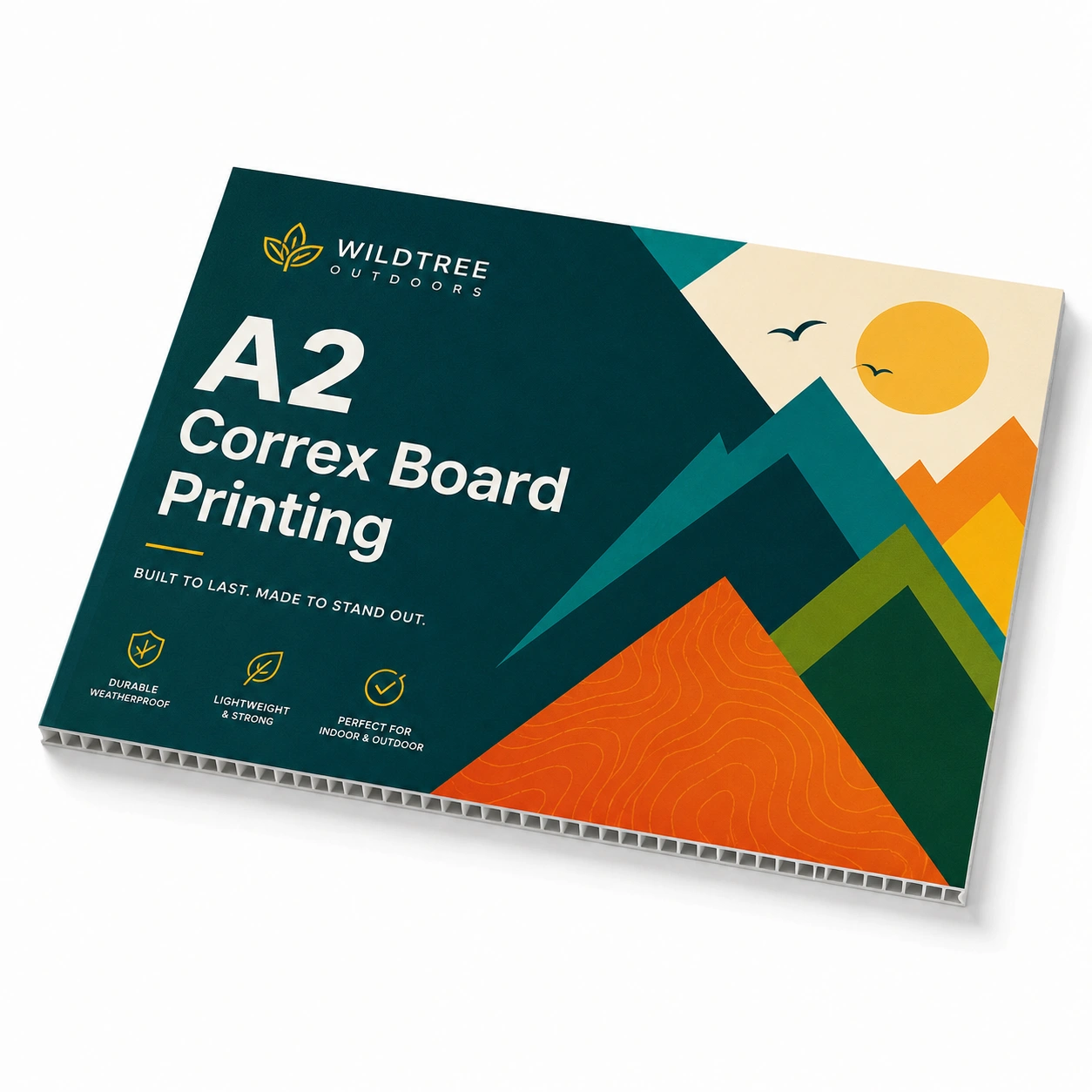A2 Correx Board Printing