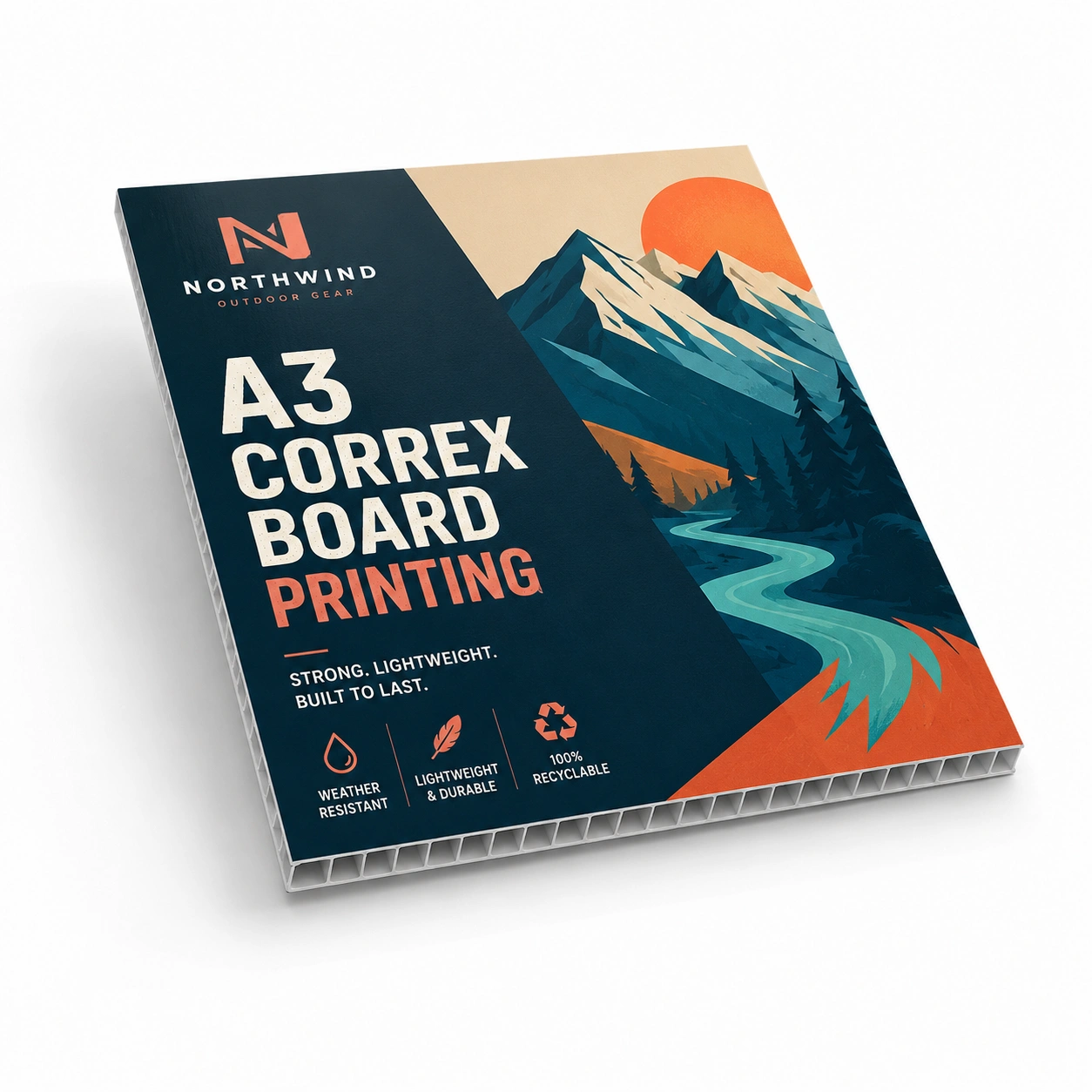 A3 Correx Board Printing
