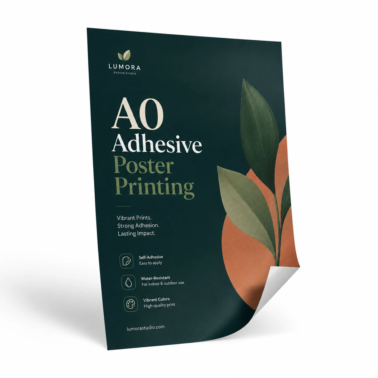 A0 Adhesive Poster Printing