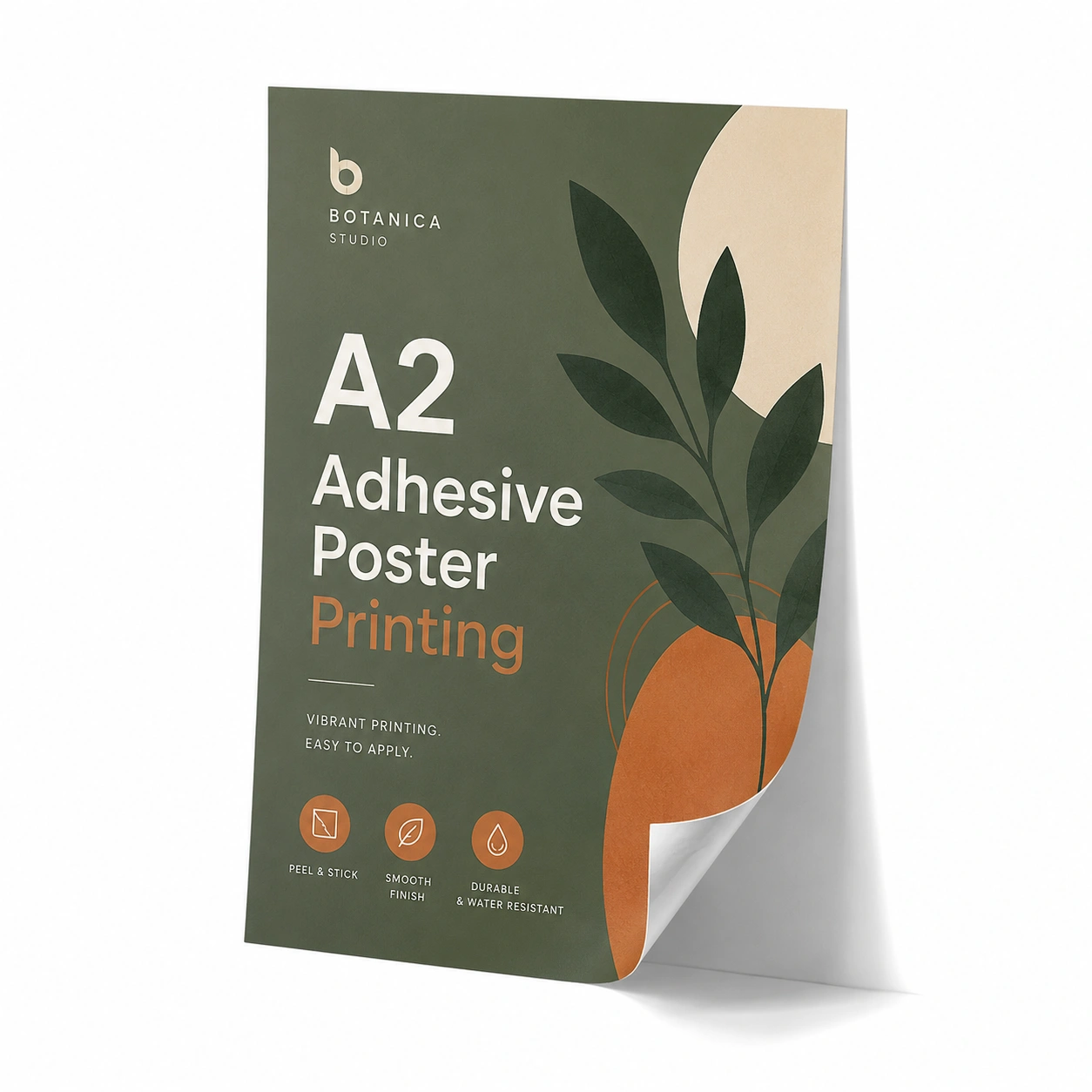 A2 Adhesive Poster Printing