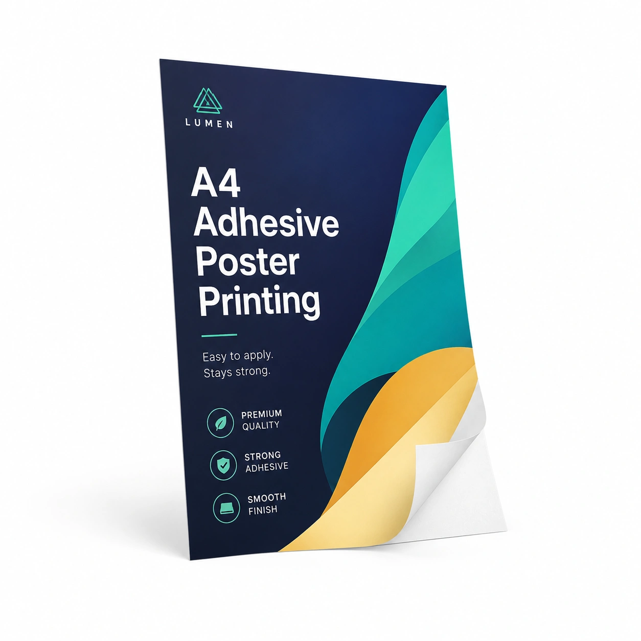 A4 Adhesive Poster Printing 
