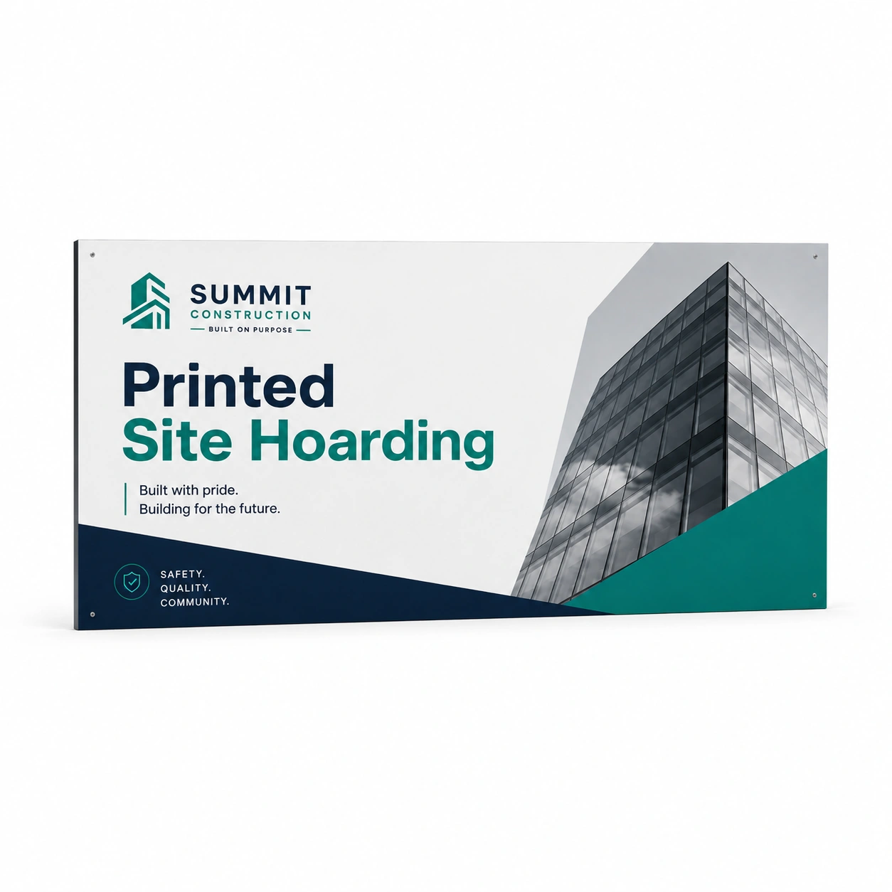 Printed Site Hoarding